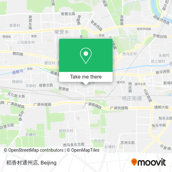 稻香村通州店 map