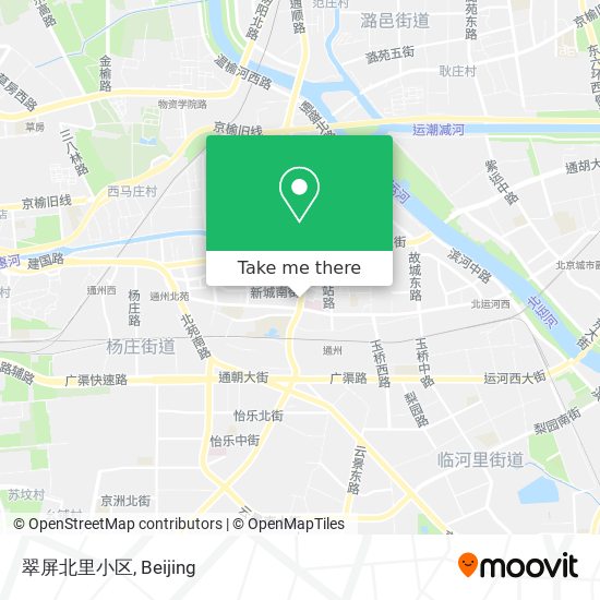 翠屏北里小区 map