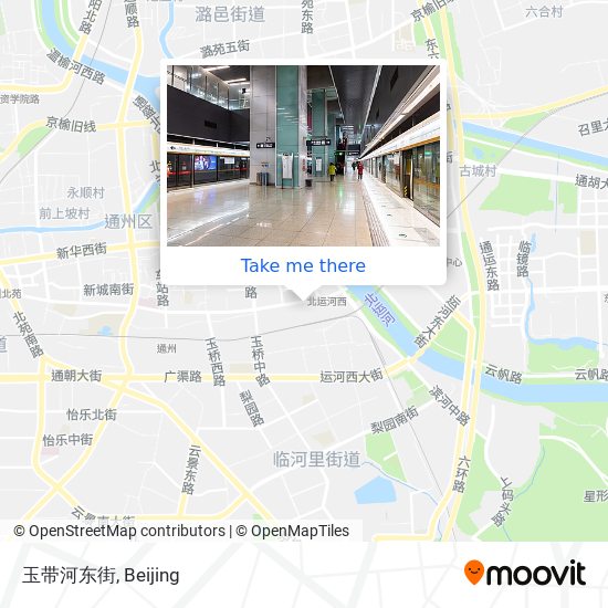 玉带河东街 map