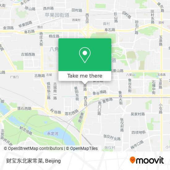 财宝东北家常菜 map
