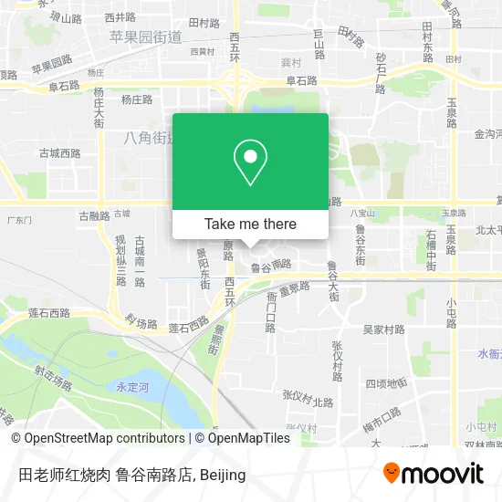 田老师红烧肉 鲁谷南路店 map
