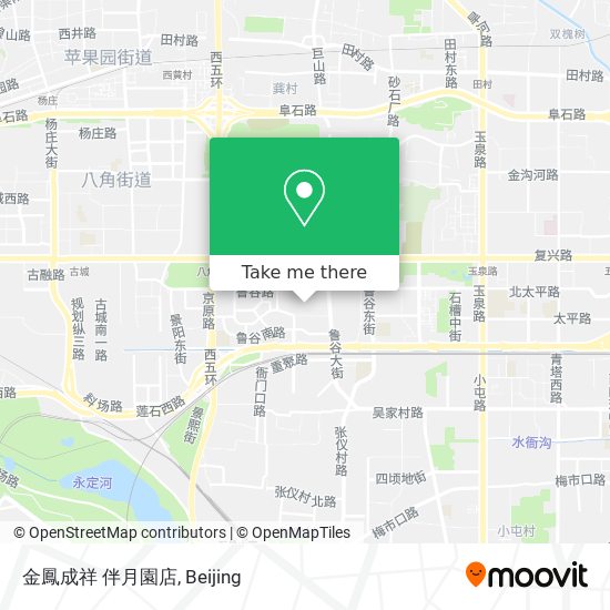 金鳳成祥 伴月園店 map
