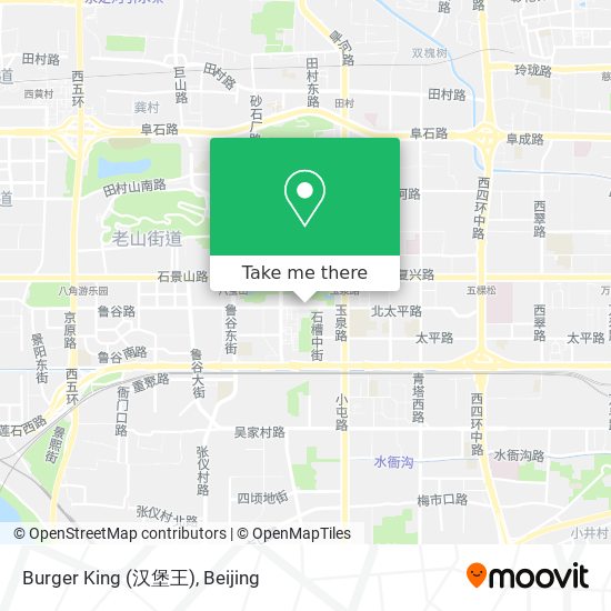 Burger King (汉堡王) map