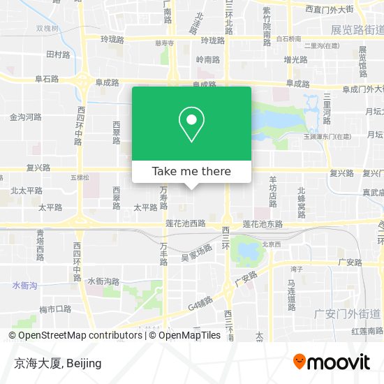 京海大厦 map