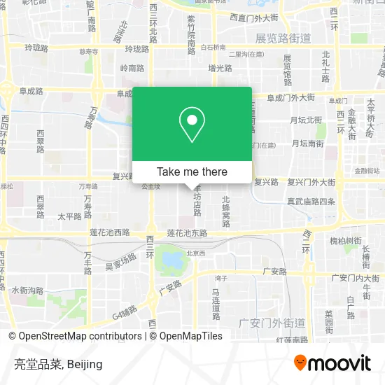 亮堂品菜 map