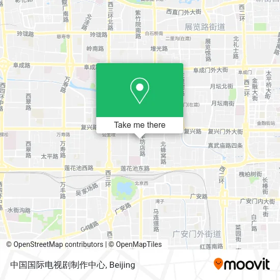 中国国际电视剧制作中心 map