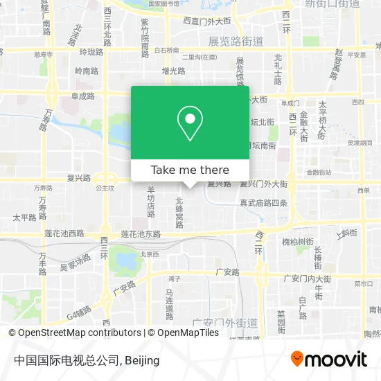 中国国际电视总公司 map