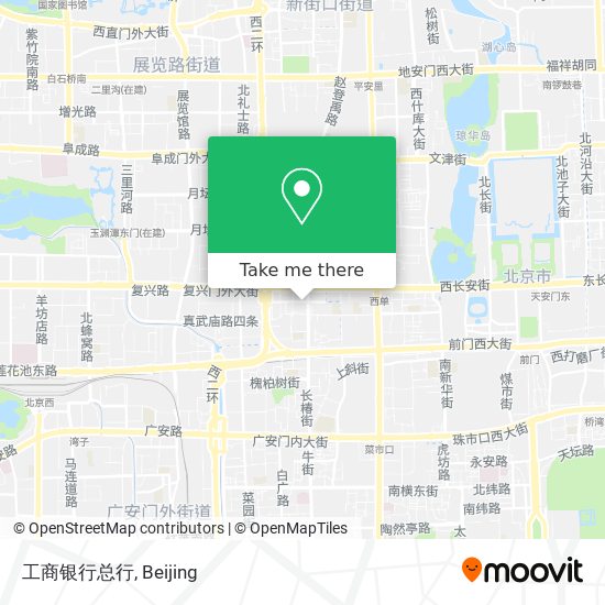 工商银行总行 map