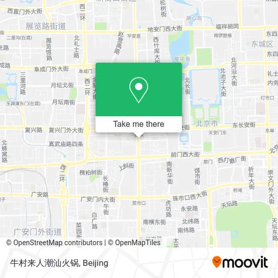 牛村来人潮汕火锅 map