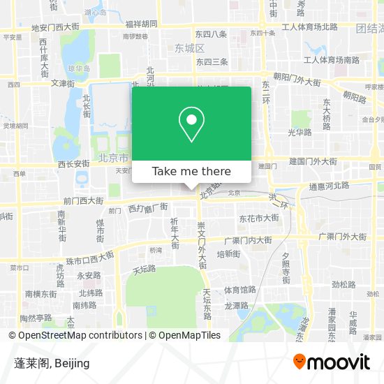 蓬莱阁 map