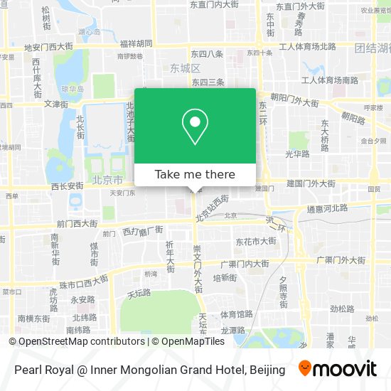 Pearl Royal @ Inner Mongolian Grand Hotel map