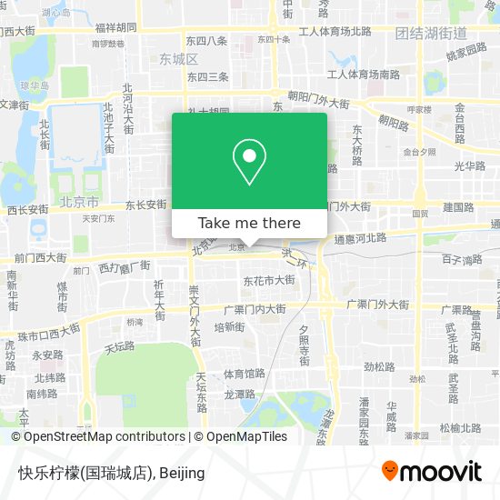 快乐柠檬(国瑞城店) map