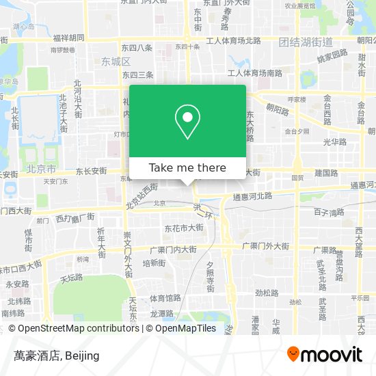 萬豪酒店 map