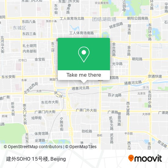 建外SOHO 15号楼 map