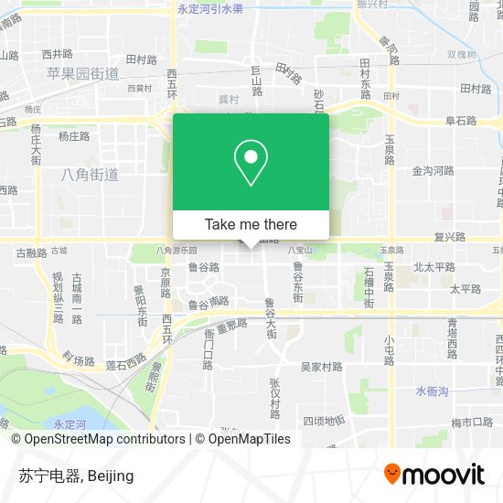 苏宁电器 map