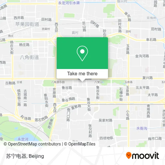 苏宁电器 map