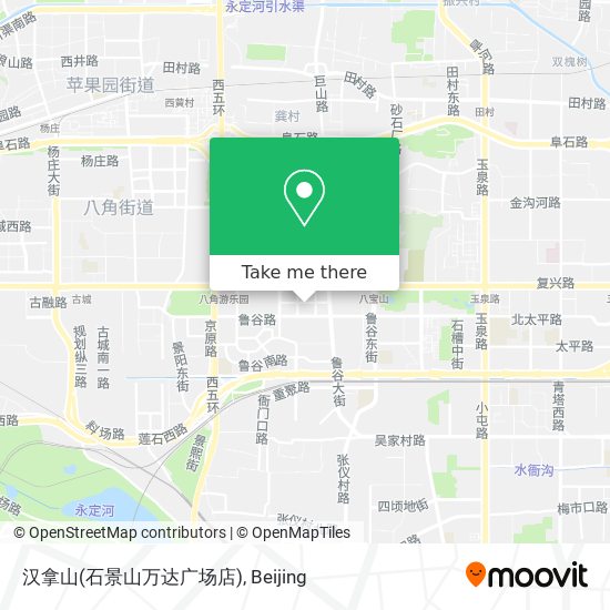 汉拿山(石景山万达广场店) map