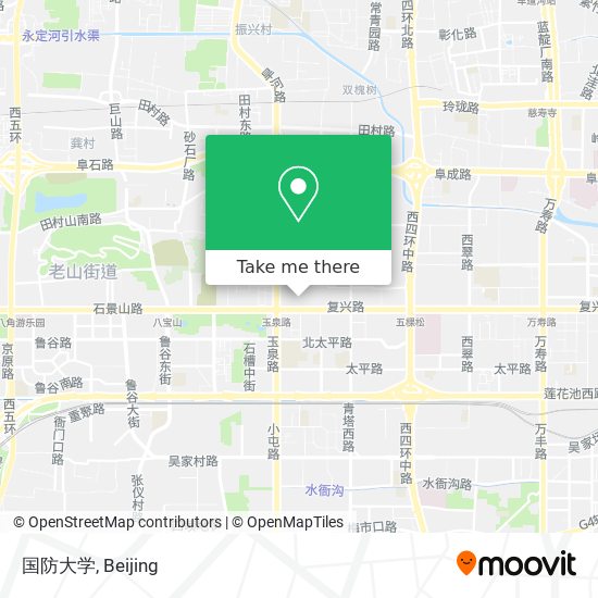 国防大学 map
