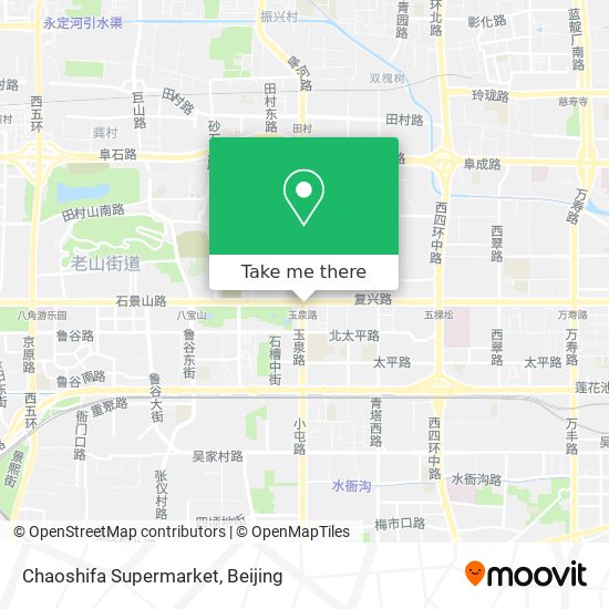 Chaoshifa Supermarket map
