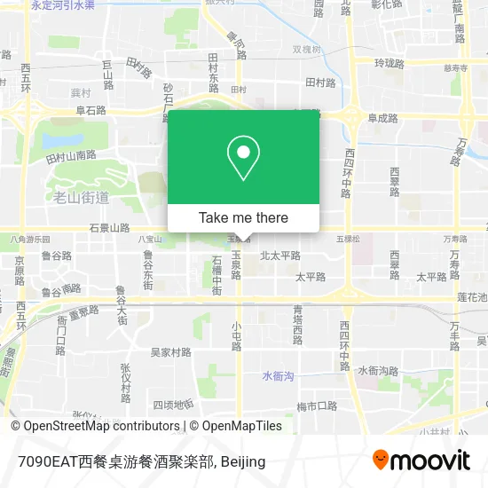 7090EAT西餐桌游餐酒聚楽部 map
