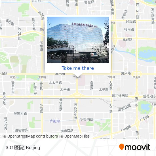 301医院 map