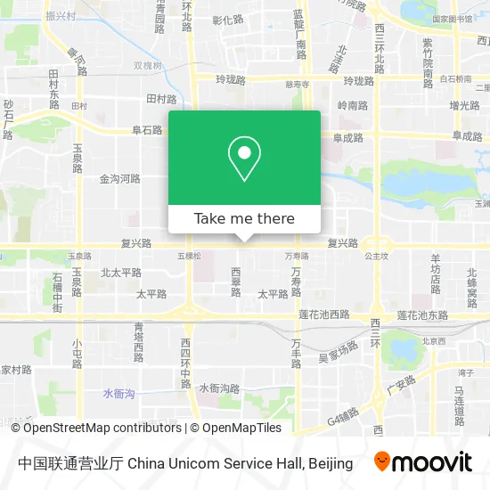 中国联通营业厅 China Unicom Service Hall map