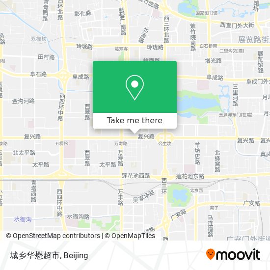 城乡华懋超市 map
