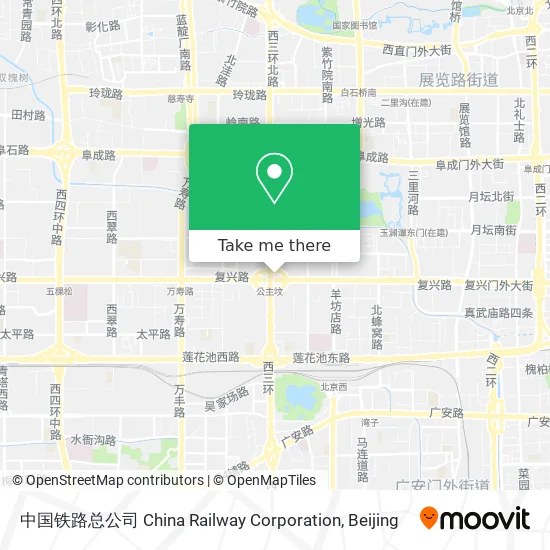 中国铁路总公司 China Railway Corporation map