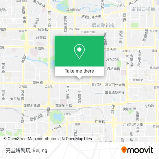 亮堂烤鸭店 map