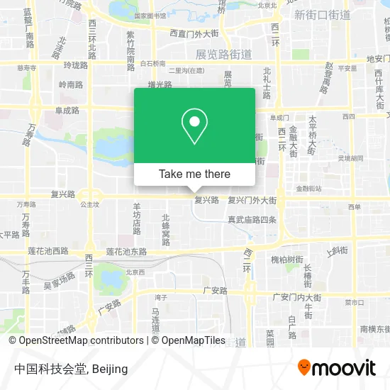 中国科技会堂 map