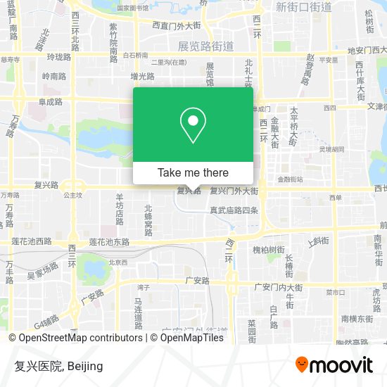 复兴医院 map