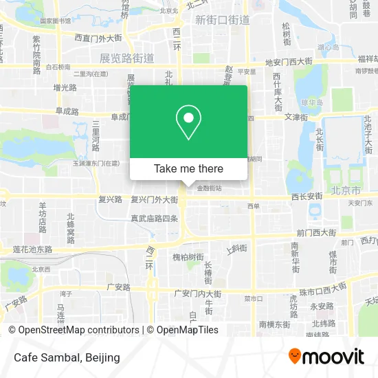 Cafe Sambal map