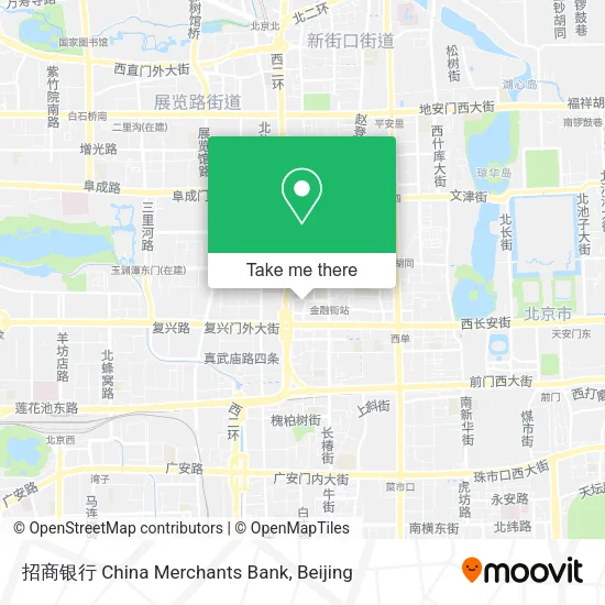 招商银行 China Merchants Bank map