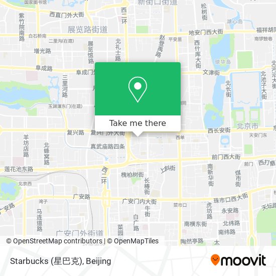 Starbucks (星巴克) map