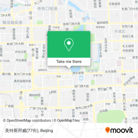美特斯邦威(77街) map