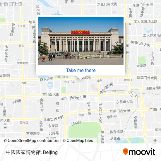 中國國家博物館 map