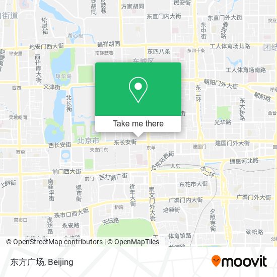 东方广场 map