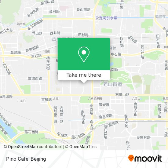 Pino Cafe map