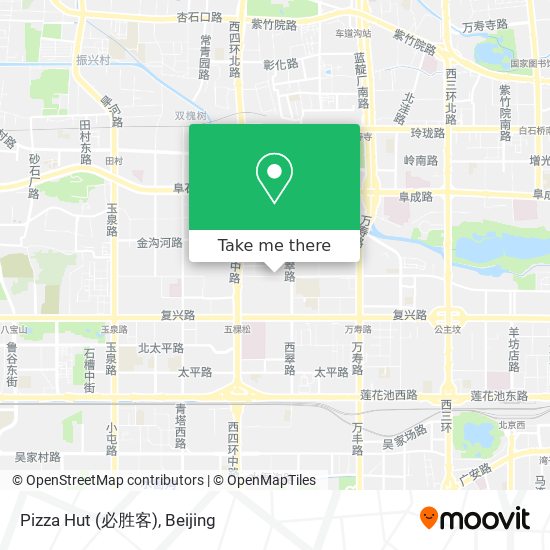 Pizza Hut (必胜客) map