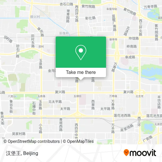 汉堡王 map