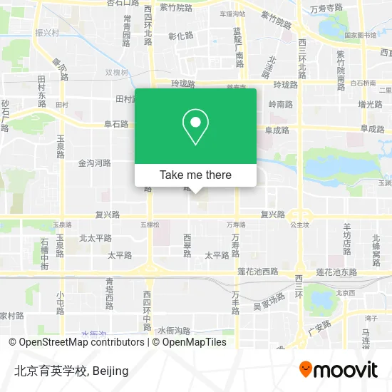 北京育英学校 map