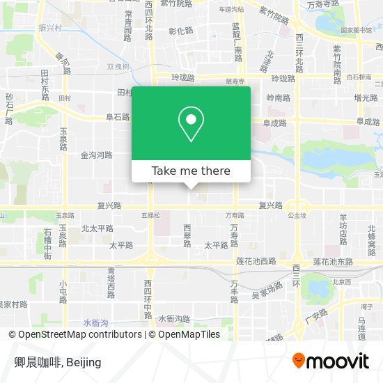 卿晨咖啡 map