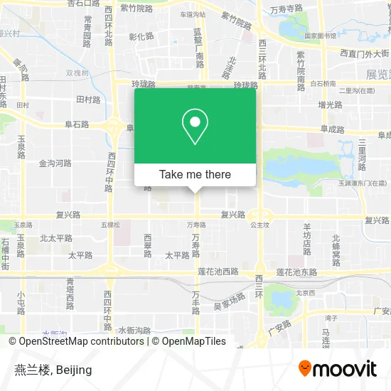 燕兰楼 map