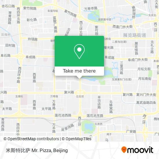 米斯特比萨 Mr. Pizza map