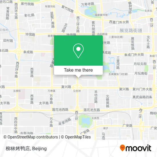 柳林烤鸭店 map