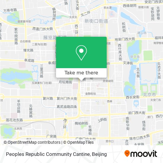 Peoples Republic Community Cantine map