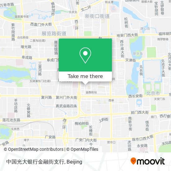 中国光大银行金融街支行 map