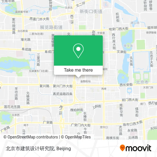 北京市建筑设计研究院 map