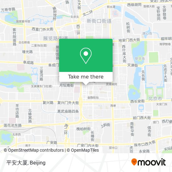 平安大厦 map
