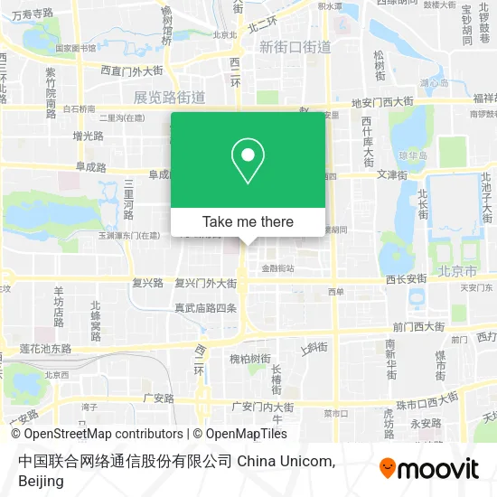 中国联合网络通信股份有限公司 China Unicom map